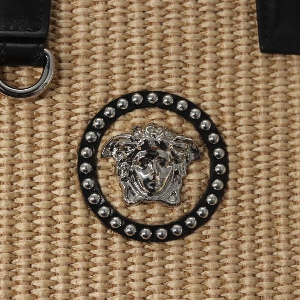 Versace Raffia Handbag Beige - Picture 7 of 15